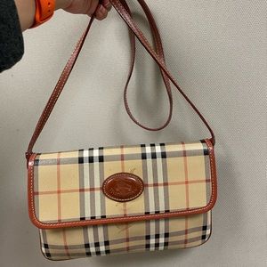 Authentic Burberry vintage clutch/crossbody bag
